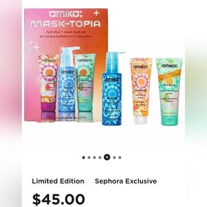 amika Mask-Topia Hydration + Repair Hair Mask Set